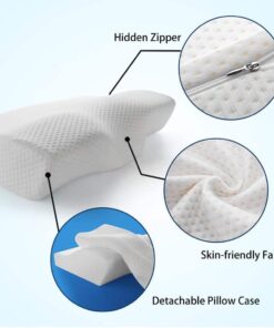 2 memory foam bedding pillow neck protection slow rebound memory foam butterfly shaped pillow health cervical neck 1024x1024@2x.jpg